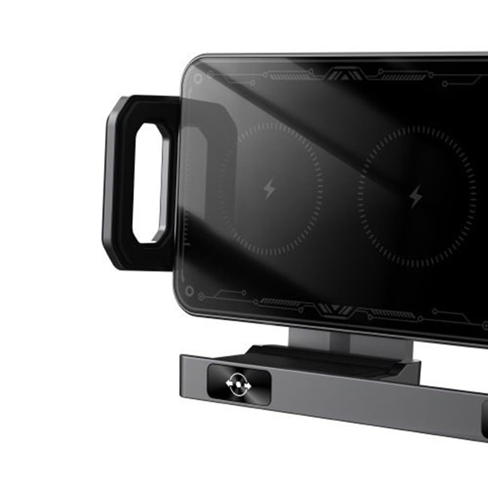 Caricabatterie Auto Wireless Per Cellulari 15W Ricarica Rapida Supporto | Supporto Auto Per Telefono Con Bloccaggio Automatico Per Controllo Musica, Viaggi Lunghi, Viaggi di Lavoro, Vacanze F