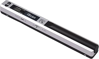 scanner,mewmewcat Scanner portátil Mini scanner portátil de documentos A4 Scanner de livros Formato JPG e PDF 300/600/900 DPI,Scanner Portátil