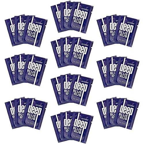 Doterra deep blue rub sample packets | 2-ml each | 30-pack