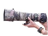 CHASING BIRDS Manteau de protection imperméable camouflage pour objectif Nikon AF S 180 400 mm F4 E TC1.4 FL ED VR (camouflage pin, avec 2.0X TC (TC 20E III))