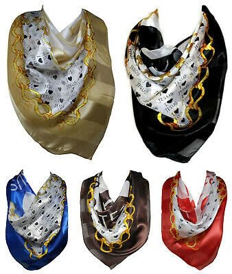 Set of 4 Pc Assorted I Love Jesus Scarf/head Wrap/religious Scarf/gift for Her/church Gift/Christmas gift idea 39"x39"2