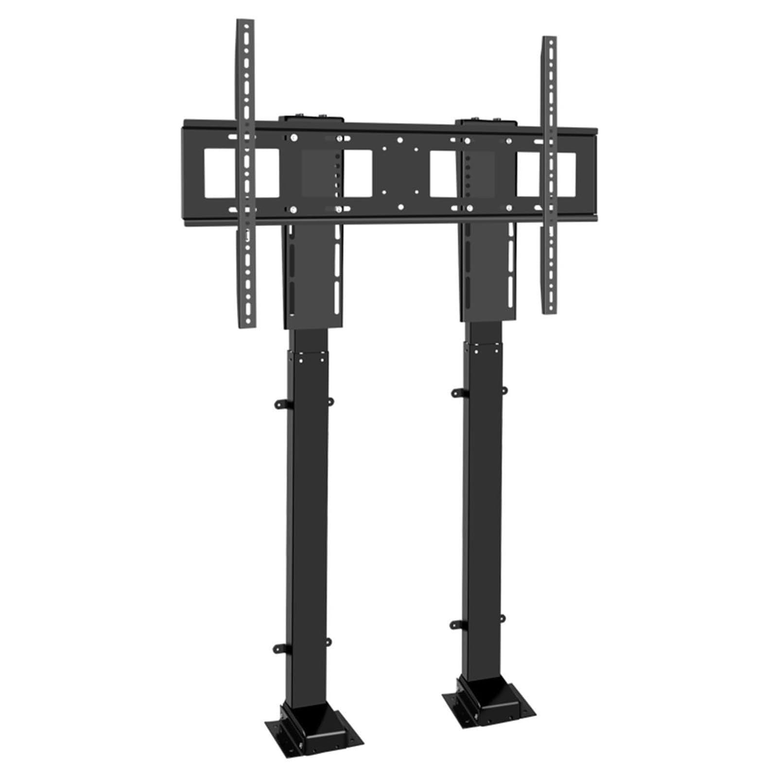 Soporte de TV Ajustable, Soporte Elevador de TV eléctrico, Elevador motorizado de TV, Mecanismo de elevación de TV con Control Remoto, Elevador de Motor Doble de 120 cm de recorrid