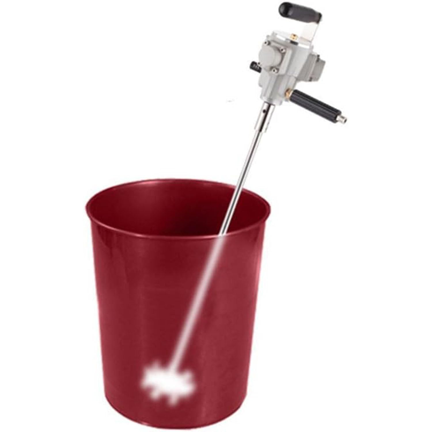 Mezclador de pintura neumático, máquina agitadora de tambor de mano, herramienta agitadora para mezclar y mezclar eficientemente pinturas y líquidos, fácil de usar