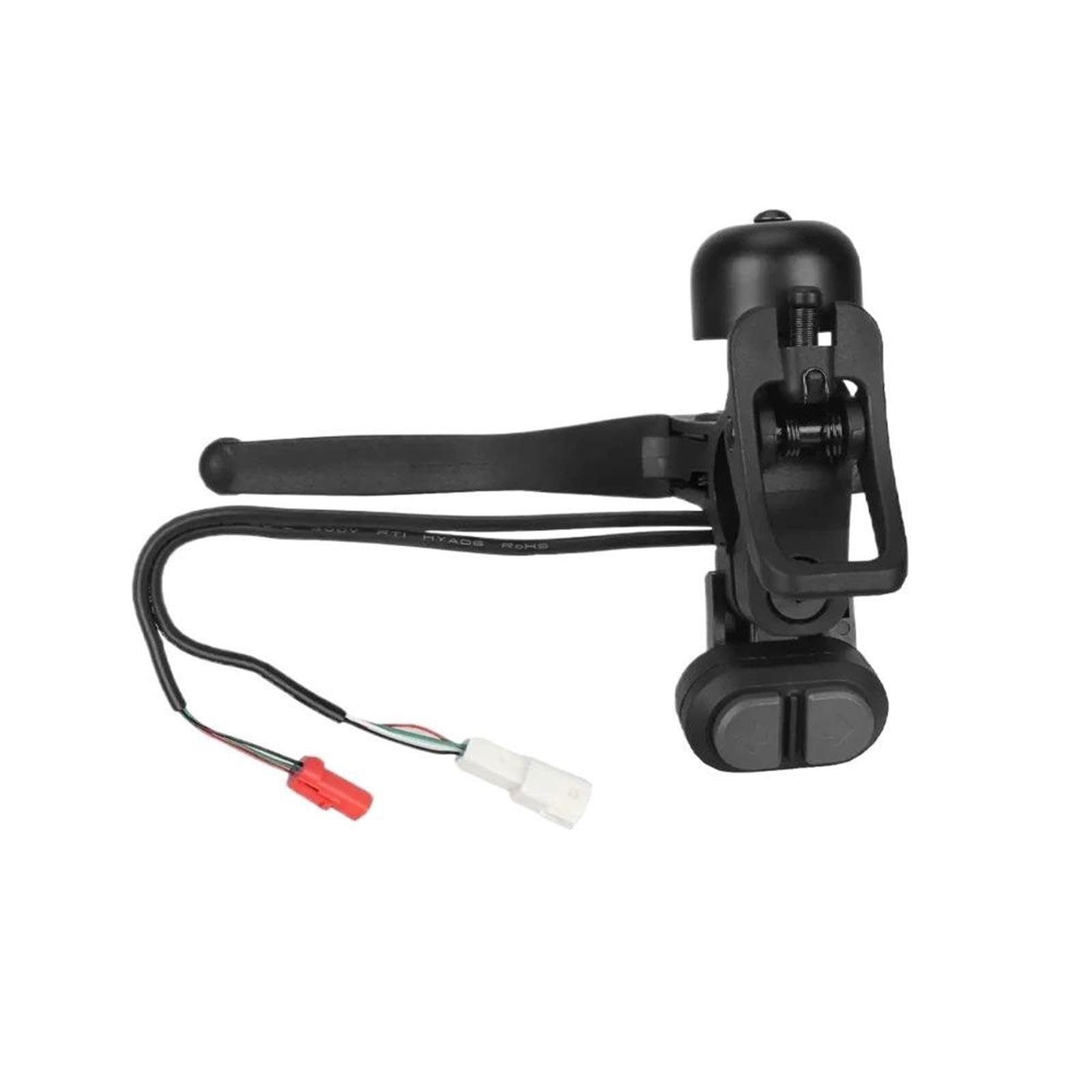 Manija de Freno con botón de luz de Giro, Conjunto de Campana for Patinete eléctrico for Xiaomi Elite, Piezas de Repuesto de Palanca de Freno Izquierda