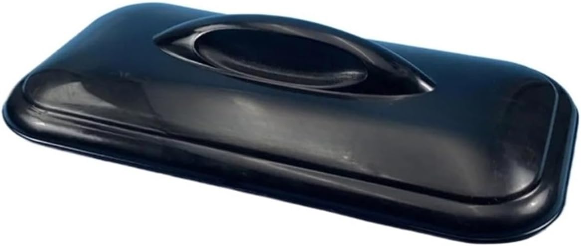 1 Piece Plastic Cover,Compatible For GS Soft Serve Icecream Machines Black Color Top Hopper New Accessory Ice Cream Makers Spare Part