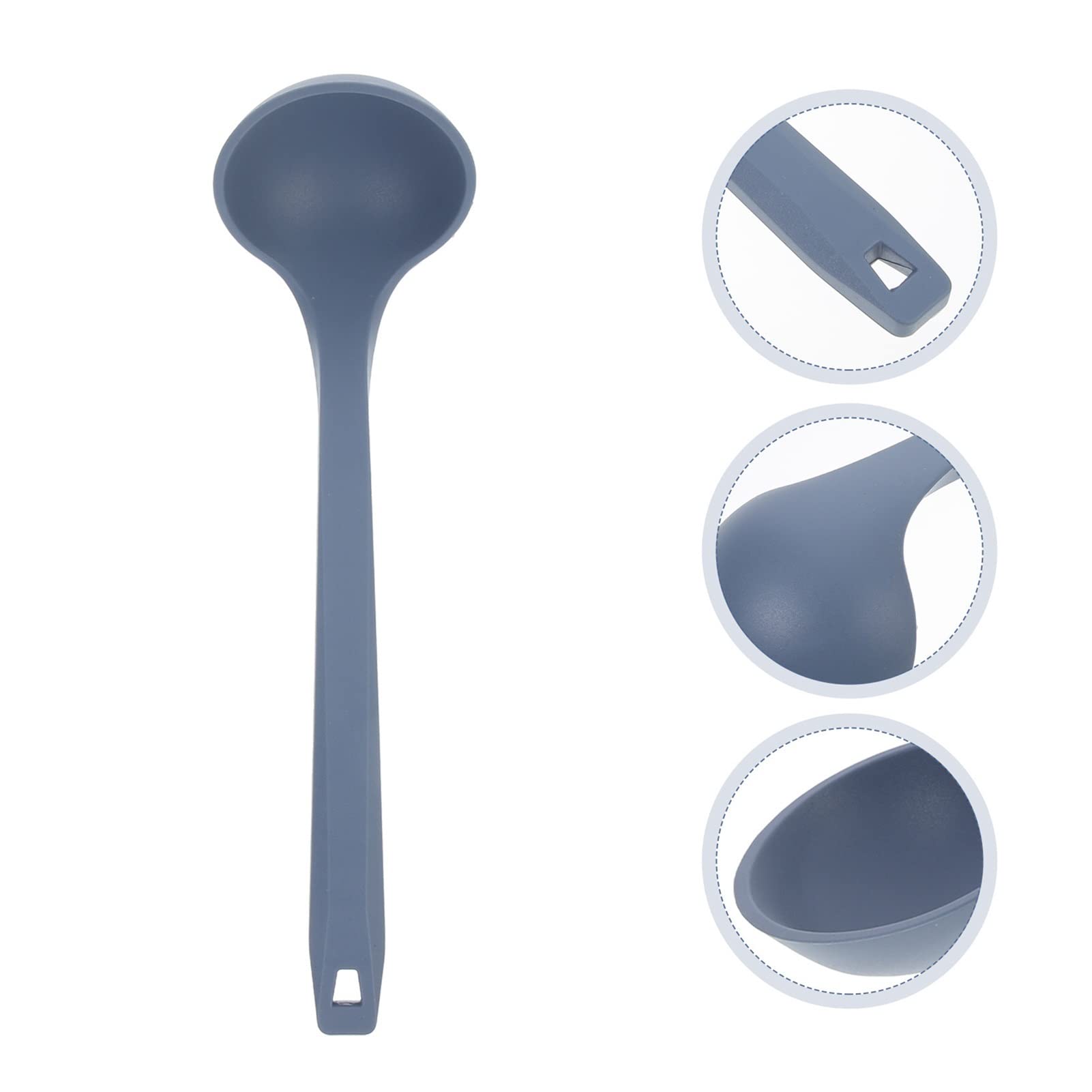 Biberon Cuillère Semi-rigide En Silicone Pour Repas Liquide (soupe, Co