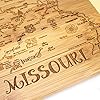 Totally Bamboo A Slice of Life Missouri State Serving and Cutting Board, 11" x 8.75" #2