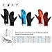 Festnight Guantes de invierno cálidos guantes de ciclismo para pantalla táctil impermeable...