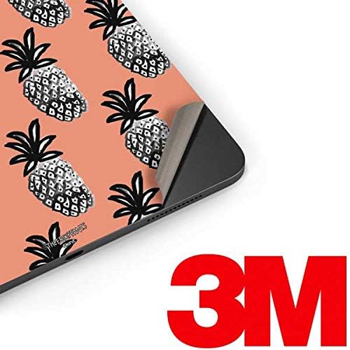 Skinit Decal Tablet Skin Compatible with iPad Pro 12.9in (2020) - Bouffants and Broken Hearts Gray Scale Pineapple Design