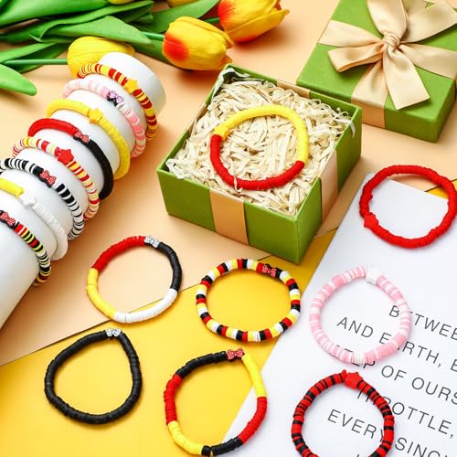 16 Pcs Birthday Party Supplies Favors Friendship Bracelet Set Adjustable Stretch Beaded Bracelets(Mouse)2