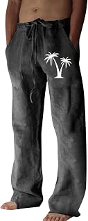 NOAGENJT Mens and Solid Color Casual Pants Japanese Sports Slim Pants Feet Casual Pants for Men Leather Bike Jacket Cropped+Mens+Black Linen Trousers