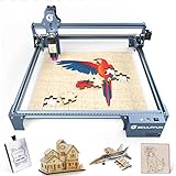 cortadora laser cnc precio [Enfoque rápido y garantía de calidad] Laser grabador madera diseñado para una instalación rápida y un uso duradero. El uso inteligente de la columna de enfoque fijo permite ajustar el enfoque a una posición fija para un enfoque rápido. La estructura duradera de aleación de aluminio anodizado mejora la precisión del grabado y la vida útil.