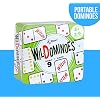 Regal Games Wild Spinner Dominoes Compatible with Spinner and Double 9 Dominoes - Fun Family-Friendly Game Includes Score Pad and Rules Sheet Ideal for 2-8 Players Ages 8+