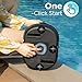 TALOSBO Pleco S1 Cordless Robotic Pool Cleaner with 75-80Mins Runtime, 2.5H Fast Charging, Small Pool Vacuum Robot for Above-Ground Flat-Bottom Pools up to 645 Sq.ft, Lightweight, Auto-Parking