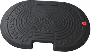 HomeStock Comfort Standing Mat for Desk Kitchen - Ergonomic Support for Prolonged Standing - Midnight Black 32x20 inch