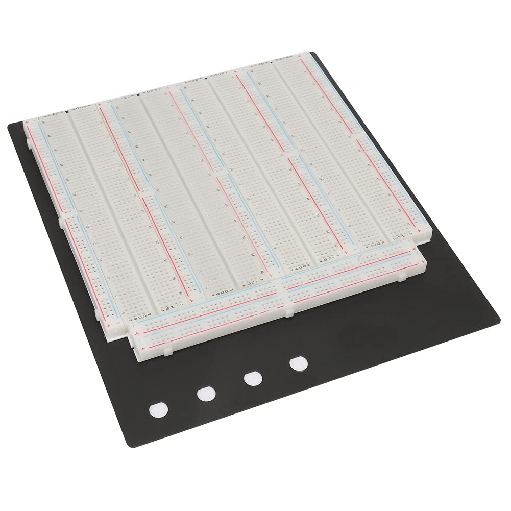 Breadboard, ZY-208 3220 punti di collegamento Breadboard senza saldatura, scheda di test del circuito riutilizzabile per assemblaggio di circuiti elettronici, debug, formazione