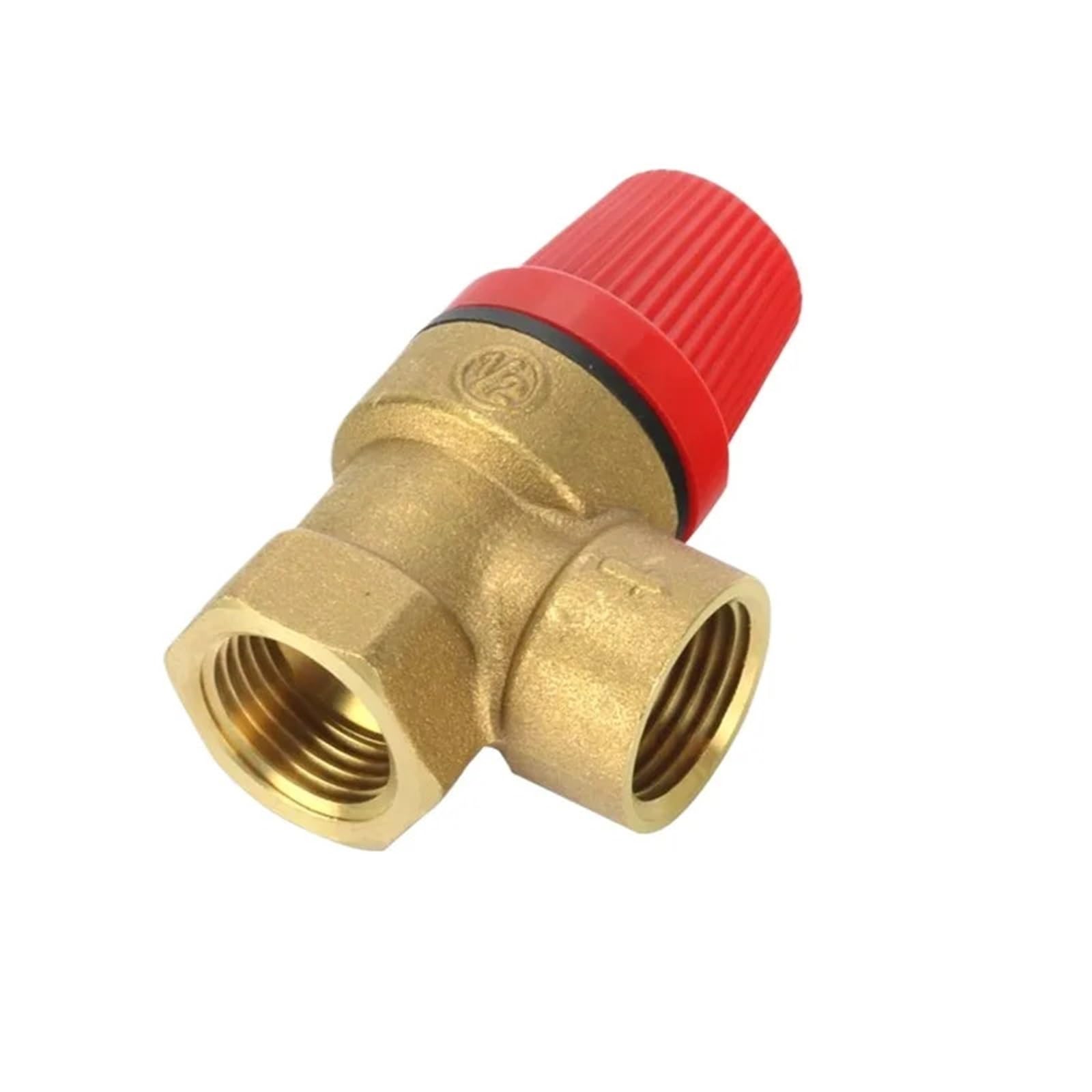 Valvola di sicurezza in ottone per scaldabagno solare 1/2" 3/4" valvola di sicurezza in ottone (1l2 femmina x maschio, 1,5 bar)