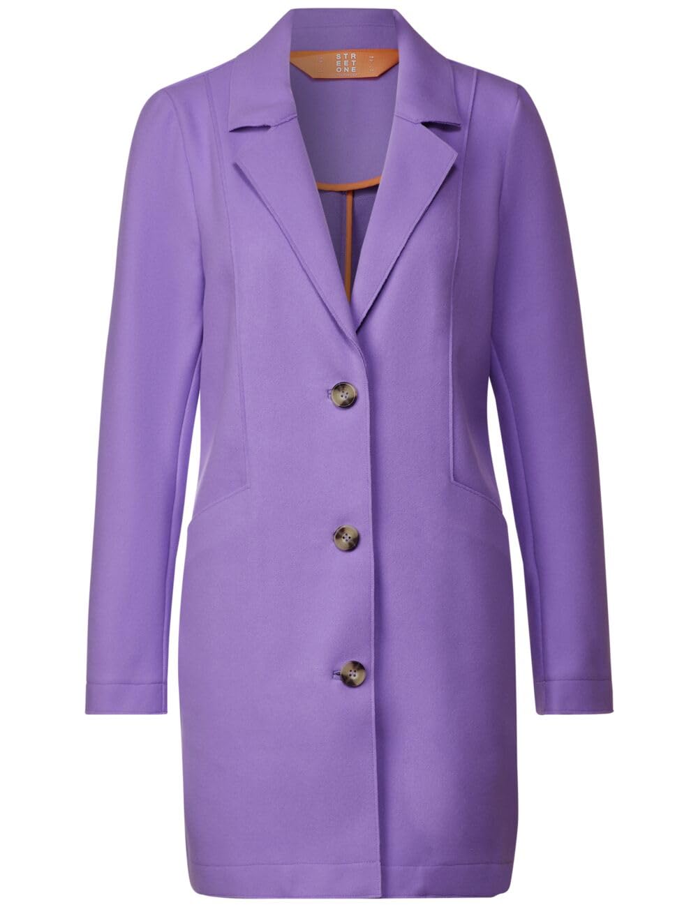 Street One Damen Übergangsjacke, shiny lilac, 36