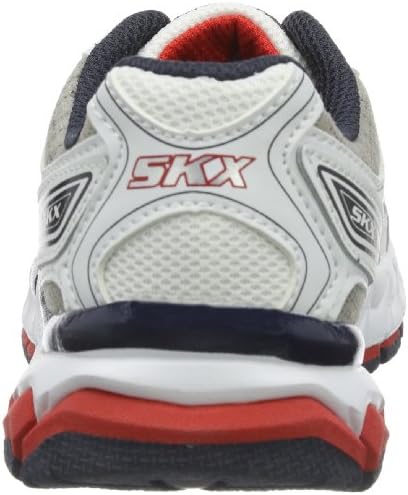 Skechers Jagz-Glum Boys 95724LWGN 12 Medium White/Grey/Navy | Image 2