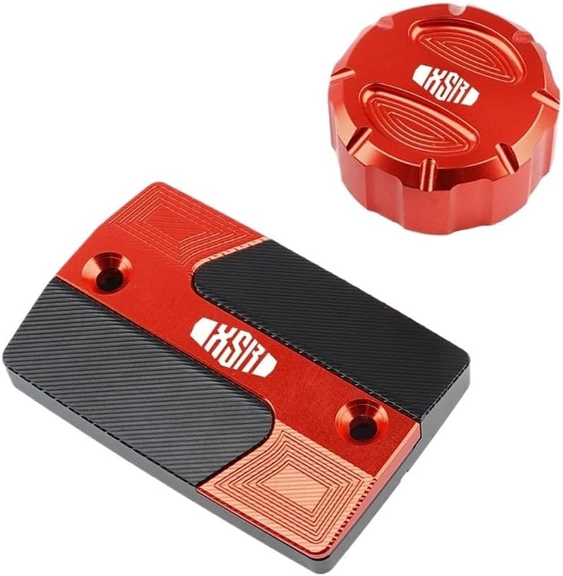 For XSR700 For XSR900 XSR 700 900 Motorcycle Accessories CNC Front Rear Brake Fluid Reservoir Cap Cover