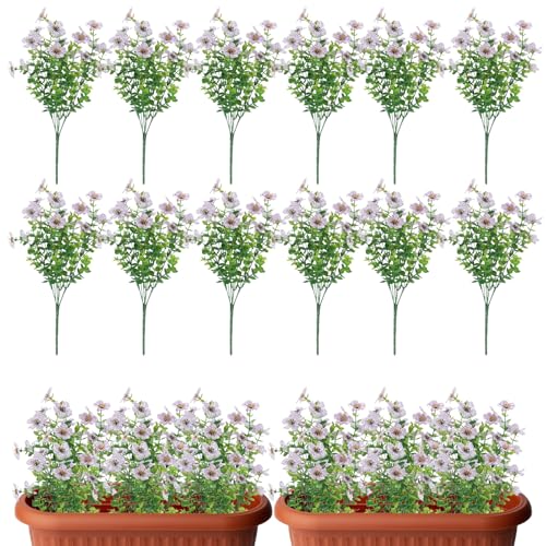Fleurs artificielles extérieur résistant UV fleur soie terrasse
