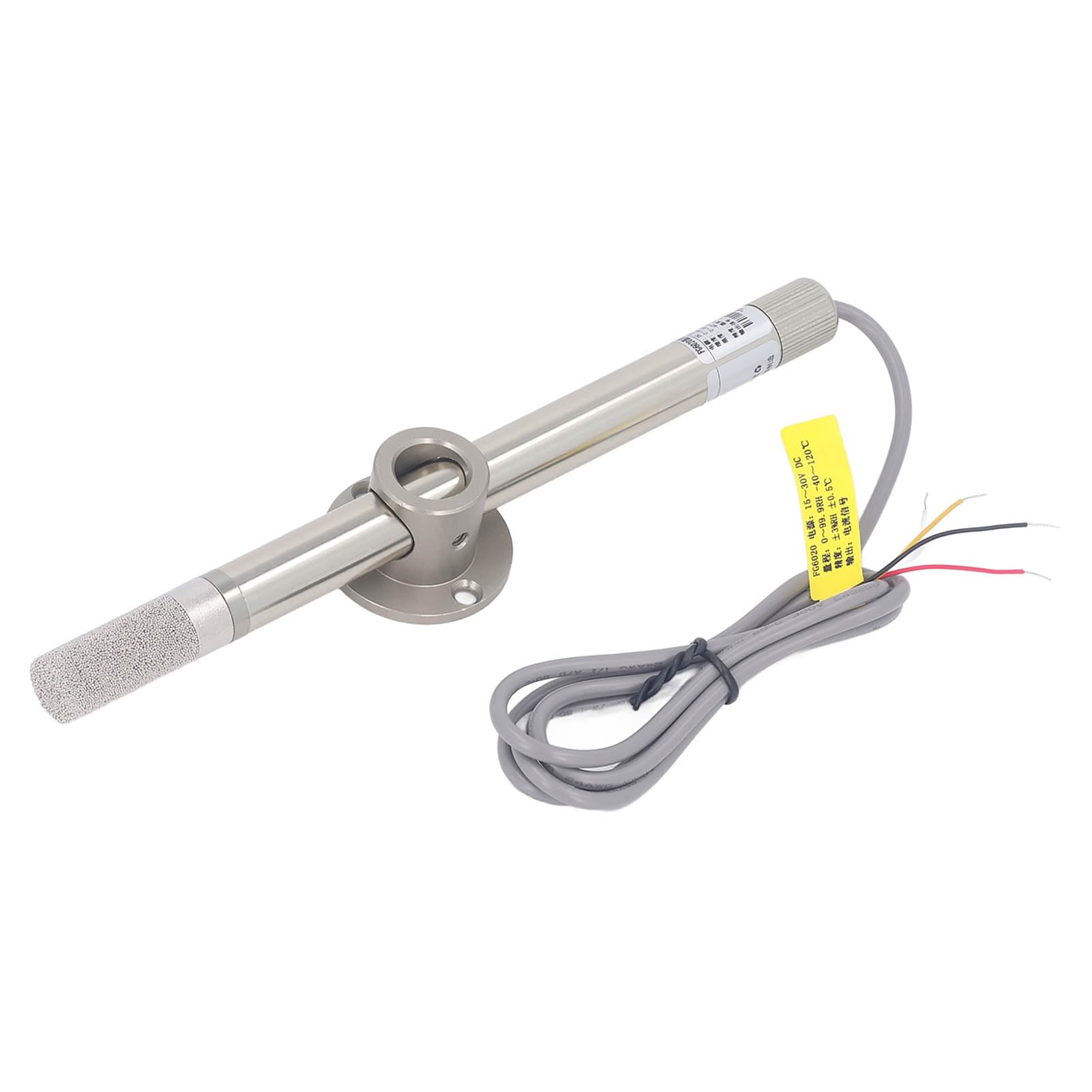 Sonda de Sensor de Temperatura a Prueba de Agua Sonda de Transmisor de Humedad y Temperatura de Salida de 4-20 MA para Almacenamiento en Almacén de Invernadero