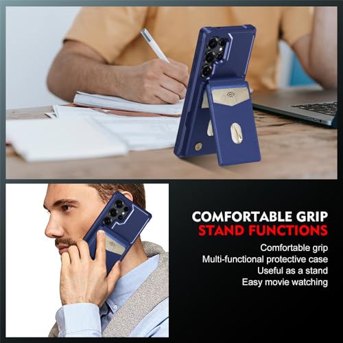 Coque Samsung Galaxy A04S portefeuille magnétique noir - 6
