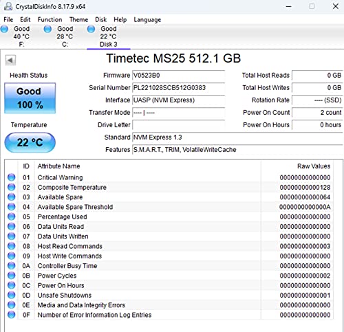 Image of Timetec 512GB SSD NVMe PCIe Gen3x4 8Gb /s M.2 2280 3D NAND QLC High Performance SLC Cache Read Speed Up to 1,900MB /s Internal Solid State Drive for PC Laptop and Desktop (512GB)