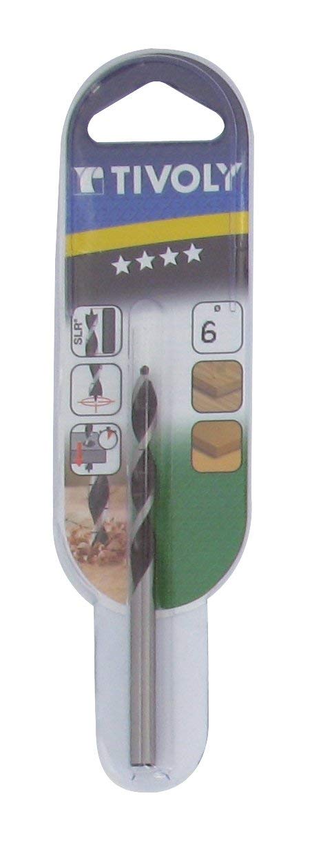 Foret Bois 3 Pointes TIVOLY - Queue Hexagonale 3 Mm - Pour Perçage Rapide Dans Le Bois