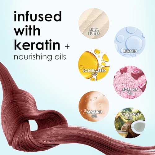 Image of Keracolor Color + Clenditioner 3-in-1 Color-Depositing Conditioner for Brunettes, Gently Cleanses & Conditions, Semi-Permanent Hair Color, 12 Fl Oz