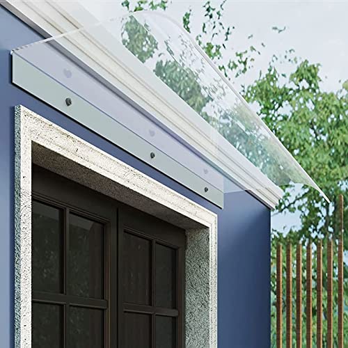 Auvent de porte durable arche en polycarbonate de haute résistance - 2