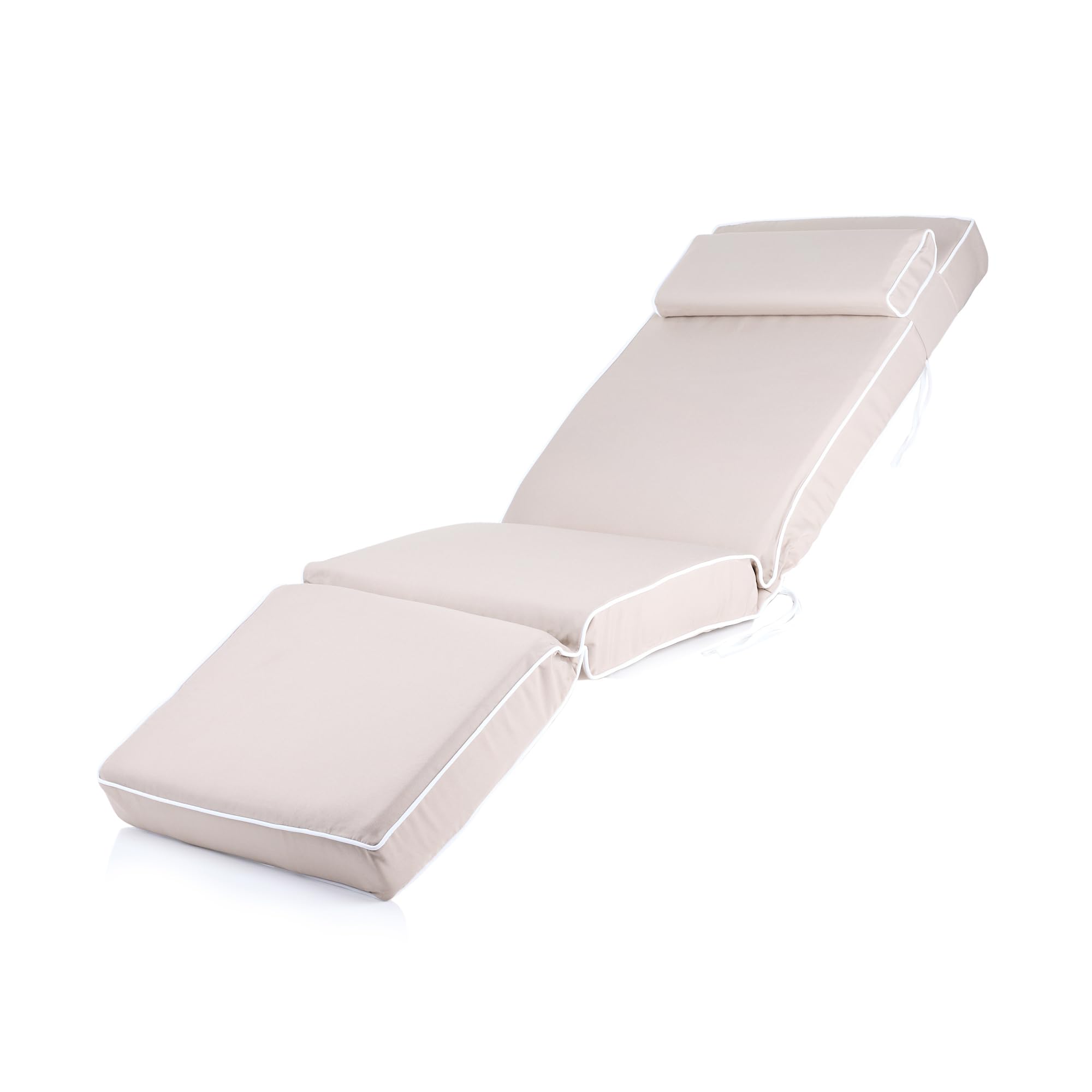 Alfresia Replacement Taupe Luxury Relaxer Garden Cushion from B&Q