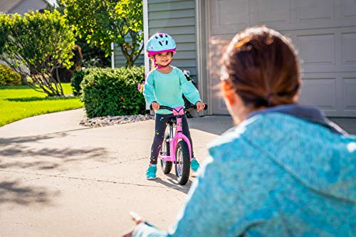 Schwinn Skip 1 Toddler Balance Bike, 12-Inch Wheels, Beginner Rider Training, Pink