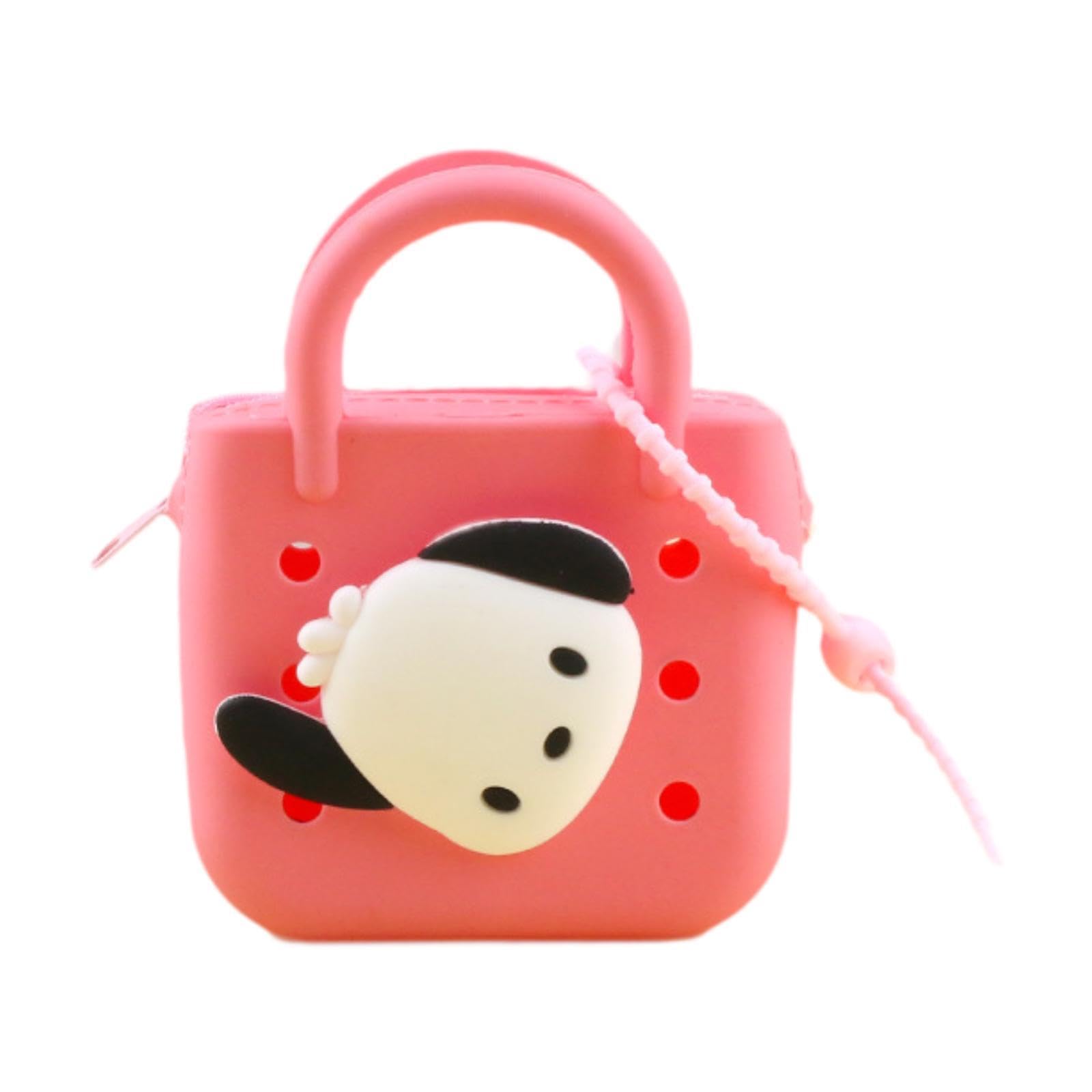 nivaa Beach Bag with Holes Travel Bag for Women Kids for Holiday Swimming Outdoor Red-picture-24