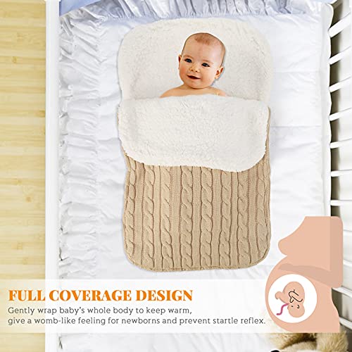 Baby Swaddle Deken Wandelwagen Wrap Fleece Pasgeboren Baby Slaapzak voor 0-12 maanden Baby Meisjes Jongens - Image 4