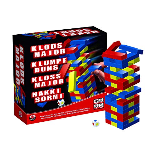 Klodsmajor 514038 jeu de tour en bois et de construction pour enfant et adulte