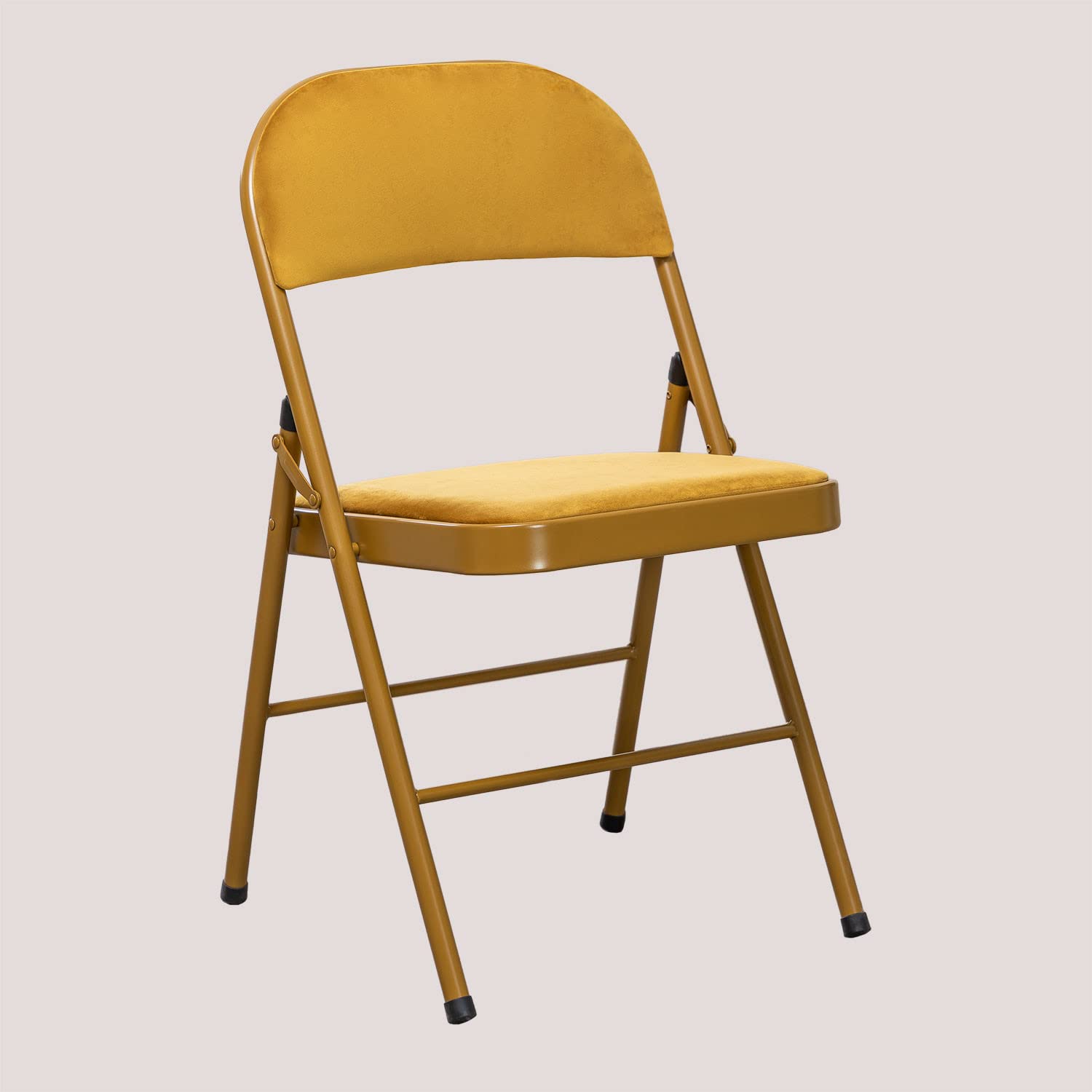 SKLUM Pack de 2 Sillas Plegables en Terciopelo Keiren -