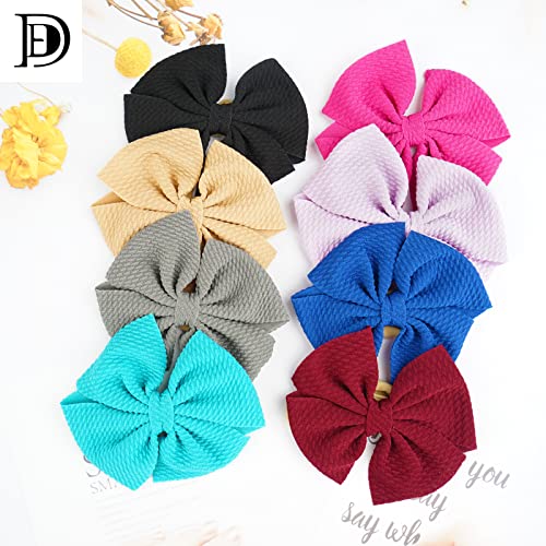 Ded 30Pcs Hair Bows Nylon Headbands Super Stretchy Baby Hairbands Hair Accessories For Newborn Infant Toddler #TOP4