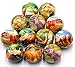 FIVOENDAR Set of 12 - Fun Dinosaur Style Stress Balls Cute Hand Wrist Stress Reliefs Squeeze Balls for Kids and Adults at School or Office Party Favors (Dinosaur)