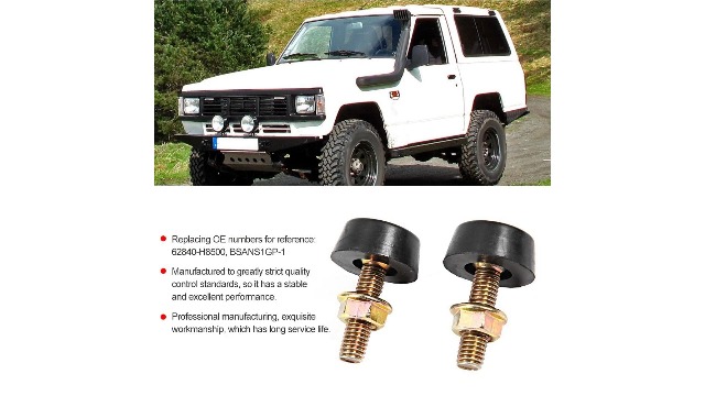 Stop Bump Regolatore Cofano Per Nissan Patrol GQ E Ford Maverick - Ricambio Originale - Foto 9