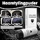 Texturpuder für Männer, 40G Haarpuder Männer, Based Texture Powder, Volumen Puder Haare mit Mattem Effekt, Verleiht Sofort Textu-r und Volumen, Haarstyling-Pulver Mit Textur für Männe-r, Starker Halt