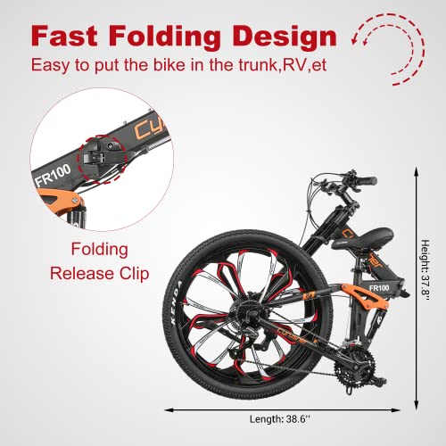 Cyrusher FR100 Moutain Bike 27.5” AllTerrain Bike for Adults 27Speed