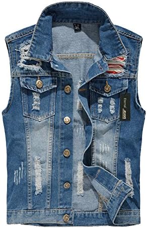 Eternal Women Winter Spring Cotton Sleeveless Jeans Denim Vest Jacket Outerwear Clothes