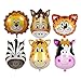 Produktbild Vientiane Tier Folienballon,6 Stück Party Tier Inflated Ballon für Kinder Geburtstag Party Dekoration (Animal Head)
