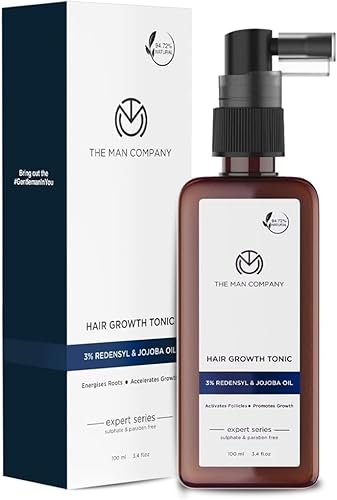 unless Hair Growth Vitalizer Tonic with 3% Redensyl, Jojoba & Onion Oil | DHT Blocker | Promotes Strength, Volume |