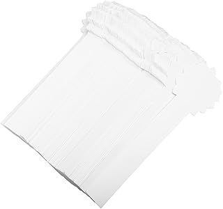 LALAFINA Tiras De Teste De Papel De Teste De Cheiro 100 Peças Tiras De Teste De Perfume Tiras De Teste De Perfume Padrão De Papel De Perfume Branco Tiras De Teste De Óleo