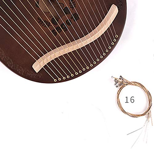 JVSISM Lyre Harp String Lyre String Small Harp Strings Accessories Musical Instrument Laiyaqin - Thumbnail 5