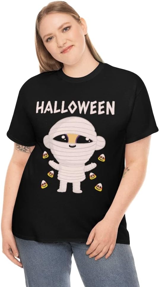 Fire Fit Designs Cute Mummy Halloween Shirt Women Plus Size Cute Mummy Mommy Plus Size Halloween Costumes for Women