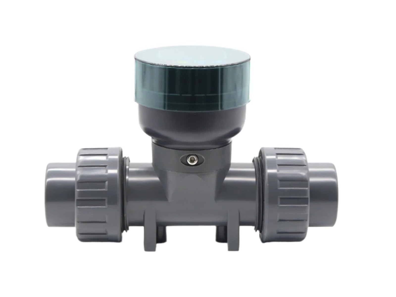 Sensor de Flujo de Agua con Pantalla Digital de 1 Pulgada, caudalímetro, Control Remoto de transmisión de señal, Pantalla de Control de Flujo de Agua