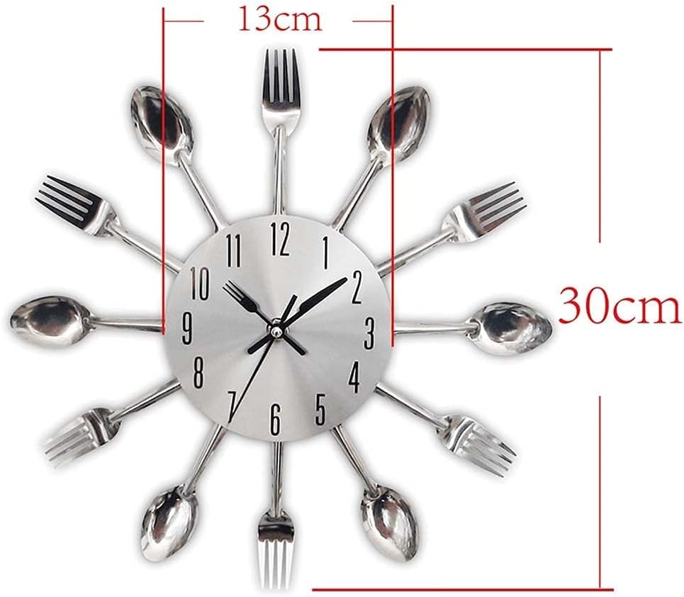 Horloge murale décorative au design créatif et double usage table